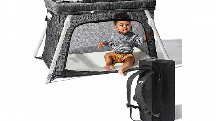 Guava Lotus Travel Crib by Island Baby Bahamas